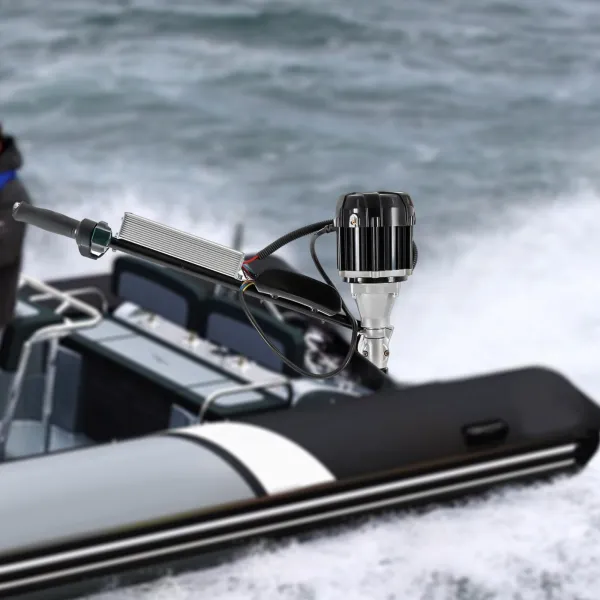 48V 1000W Electric Boat Motor Engine, Heavy Duty Fishing Boat Motor Aquaculture Outboard Boat Motor Adventure Boat Engine