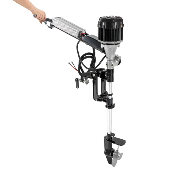 48V 1000W Electric Boat Motor Engine, Heavy Duty Fishing Boat Motor Aquaculture Outboard Boat Motor Adventure Boat Engine