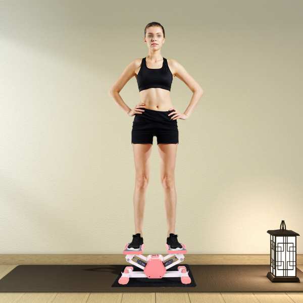 Mini Steppers, Mini Stepper for Exercise, Home Workout Equipment Pink