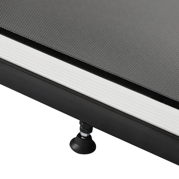 2 in 1Treadmill, 2.25HP Under Desk Electric Treadmill, Installation-Free, Remote Control, and LED Display