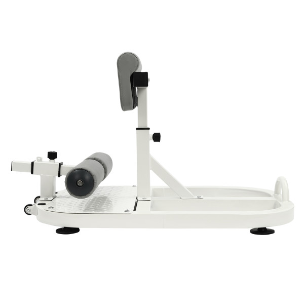 Multi-Function Deep Squat Bench, Home Gym Workout Station Leg Exercise Machine, Multifunctional Fitness Equipment White