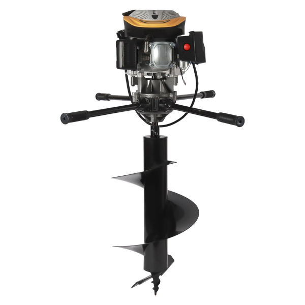 Earth Auger Two Man Post Hole Digger Industrial 223CC 4 Stroke 9 Horsepower