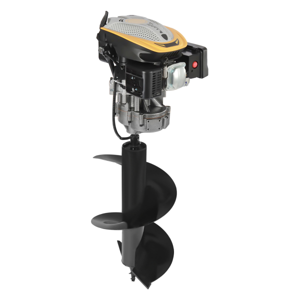 Earth Auger Two Man Post Hole Digger Industrial 223CC 4 Stroke 9 Horsepower