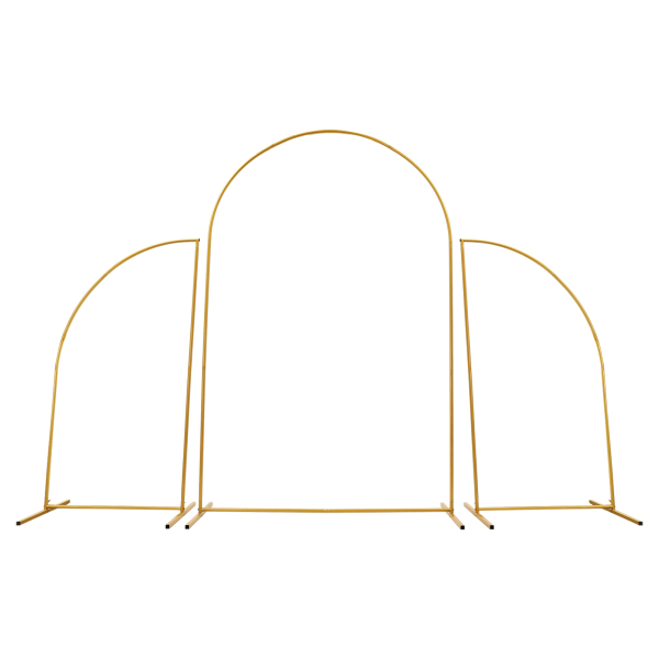 140*50*220cm 80*50*160cm 80*50*160cm Metal Wedding Arch Stand Gold Bracket + White Cover 140*50*220cm 80*50*160cm 80*50*160cm Metal Wedding Arch Stand Gold Bracket + White Cover