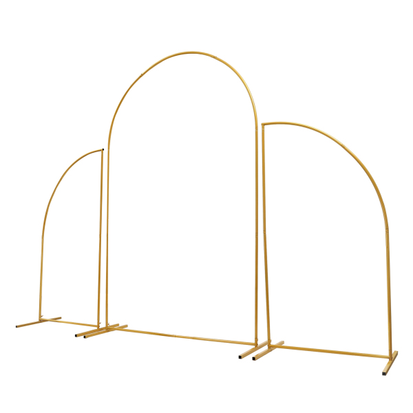140*50*220cm 80*50*160cm 80*50*160cm Metal Wedding Arch Stand Gold Bracket + White Cover 140*50*220cm 80*50*160cm 80*50*160cm Metal Wedding Arch Stand Gold Bracket + White Cover