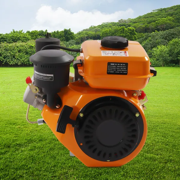 Diesel Engine 196CC 3HP 4 Stroke Single Cylinder Air Cooling Oblique horizontal Engine Motor