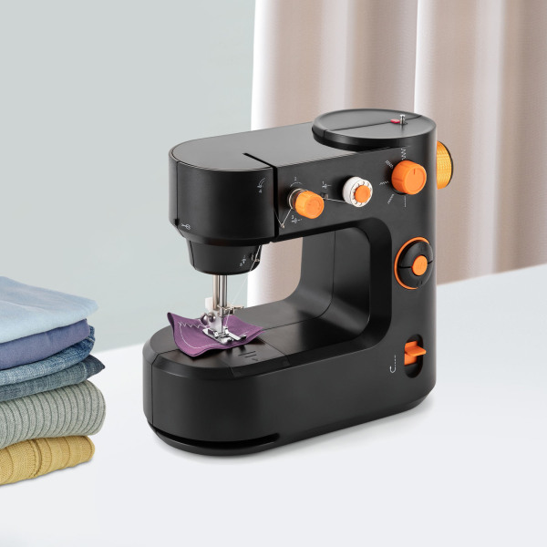 Sewing Machine, Free-Arm, Super Utility Stitch Sewing Machine, black