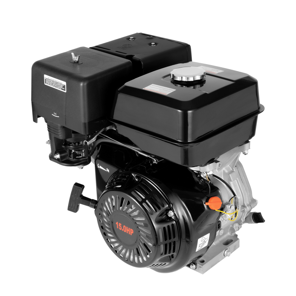 15HP 420CC 4-Stroke OHV Single Cylinder Gas Engine with Recoil Start